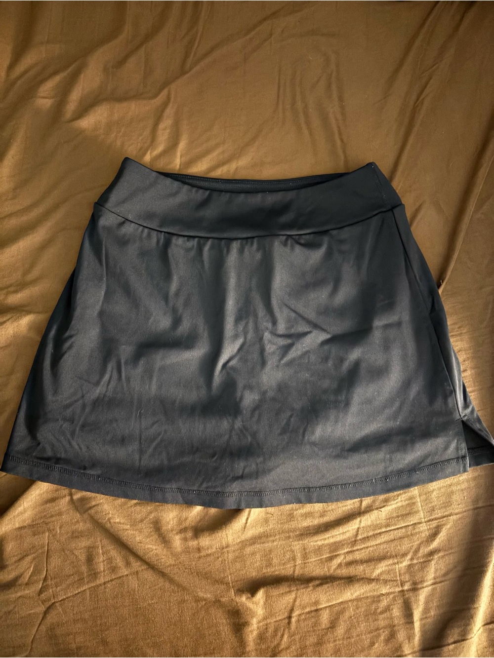 Women’s Black Active Skirt with Stretch Waistband